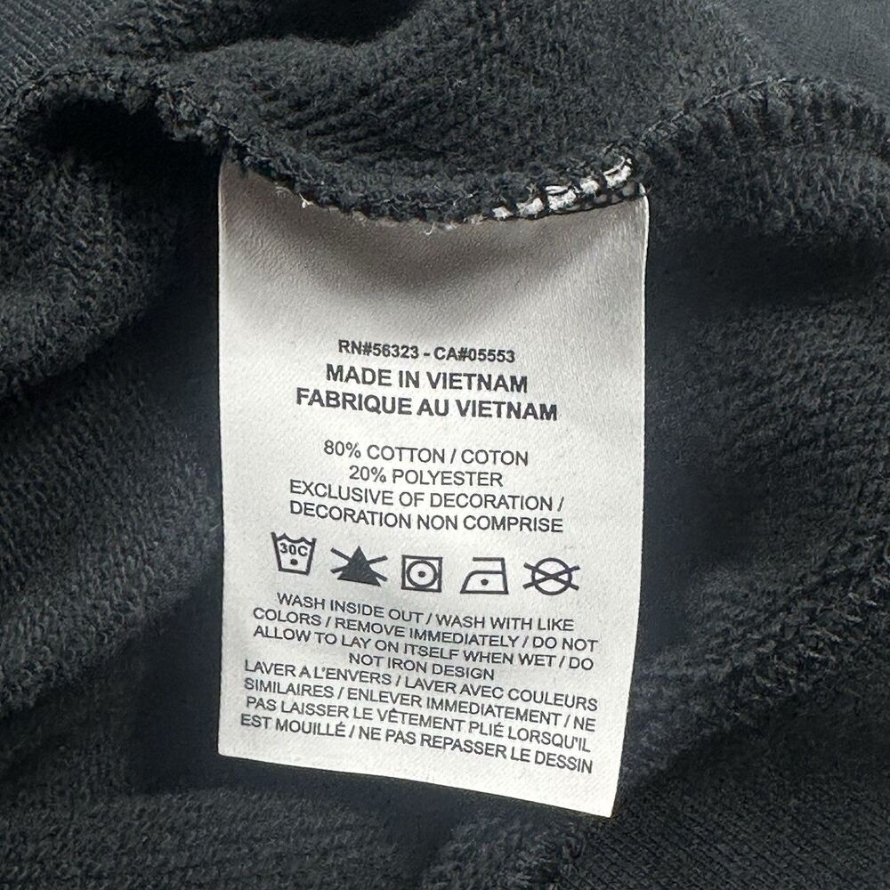 Nike Sportswear Swoosh Embroidered Black Green Pullover Sweatshirt Double Large - Picture 11 of 11
